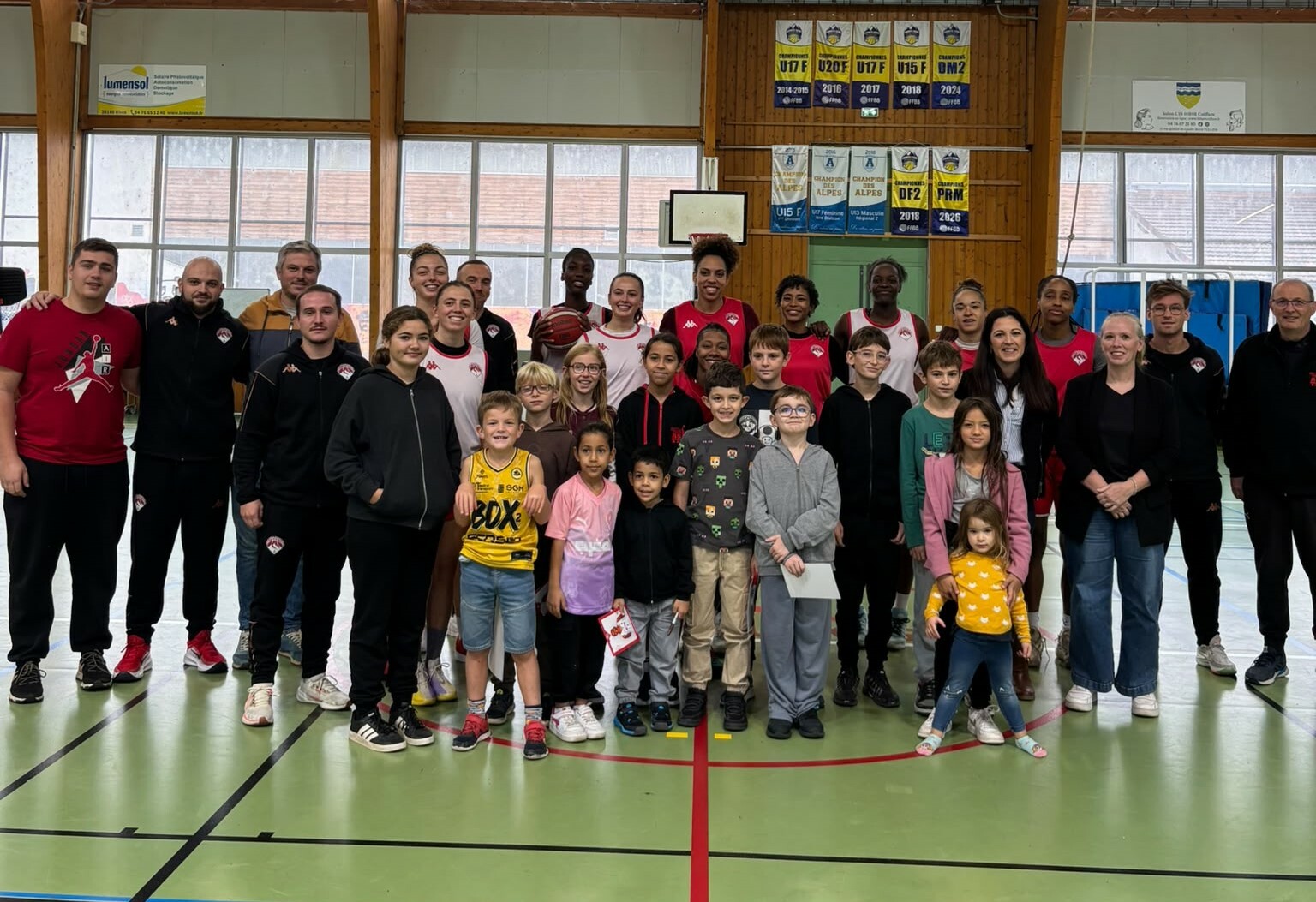 L'équipe pro du BCTM était présente à Tullins
