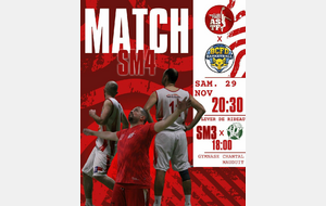 Samedi soir SM3 et SM4 à Mauduit!