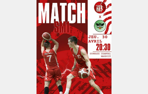 Jeudi soir 20h30 - SM1 face à Chartreuse BC