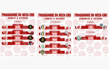 Programme du week-end