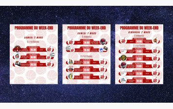 Week-end du 7 et 8 Mars