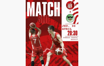 Jeudi soir 20h30 - SM1 face à Chartreuse BC