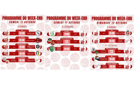 Programme du week-end
